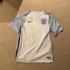 Slightly Worn Nike Blank England Jersey
